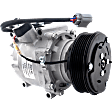 A/C Compressor, With Clutch, 6-Groove Pulley, 1.7L, 4Cyl, With 3 Wire Connector