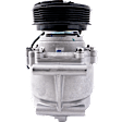 A/C Compressor, With Clutch, 6-Groove Pulley, 1.7L, 4Cyl, With 3 Wire Connector