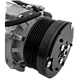 A/C Compressor, With Clutch, 7-Groove Pulley, 1.8L, 4Cyl