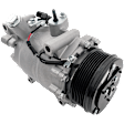2014 Honda CR-V EX-L - A/C Compressor, 7 Groove; Trse09, With Clutch, 7-Groove Pulley, 4 Cyl 2.4L