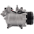 2014 Honda CR-V EX-L - A/C Compressor, 7 Groove; Trse09, With Clutch, 7-Groove Pulley, 4 Cyl 2.4L