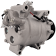 2014 Honda CR-V EX-L - A/C Compressor, 7 Groove; Trse09, With Clutch, 7-Groove Pulley, 4 Cyl 2.4L