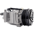 A/C Compressor, 1.8L and 2.0L Engines, With Clutch, 6-Groove Pulley
