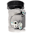 A/C Compressor, With Clutch, 7-Groove Pulley, 2.4L, 4Cyl