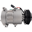 2013 Kia Sportage - A/C Compressor, 6 Groove; Dve16; 4 Boss Mount, With Clutch, 6-Groove Pulley, 2.0L