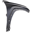 Front, Passenger Side Fender, 4 Cyl., 2.5L Engine, CAPA CERTIFIED