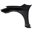 Front, Passenger Side Fender, For Models with Wheel Opening Molding