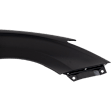 Front, Passenger Side Fender, For Models with Wheel Opening Molding