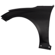 Front, Driver Side Fender, For Models with Wheel Opening Molding