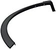 Front, Driver Side Fender Trim, Textured Black
