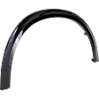 Front, Passenger Side Fender Flares, Gloss Black, For Sport Model, CAPA Certified