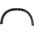 Front, Passenger Side Fender Flares, Gloss Black, For Sport Model, CAPA Certified