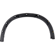 Front, Driver Side Fender Flares, Gloss Black, For Sport Model, CAPA Certified