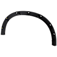 2016-2022 Honda HR-V - Front, Passenger Side Fender Flares, Textured Black