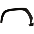 Front, Driver Side Fender Flares, Black, 4 Cylinder, Korea/USA Built Vehicle, CAPA CERTIFIED