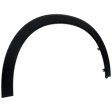 Front, Driver Side Fender Flares, Textured Black CAPA Certified