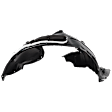 Front, Passenger Side Fender Liner, with Insulation Foam, 6 Cyl., 3.5L Engine