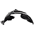 Front, Driver Side Fender Liner, with Insulation Foam, 6 Cyl., 3.5L Engine