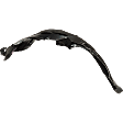 Front, Passenger Side Fender Liner, with Insulation Foam, Mexico and USA Built Vehicle