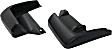 Front, Driver and Passenger Side Mud Flaps, Black