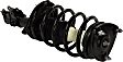 Front, Driver Side Fully Loaded Strut, 4 Cyl., 1.6L Engine