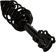 Front, Driver Side Fully Loaded Strut, without Factory Pro Kit