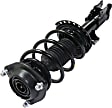 Front, Driver Side Fully Loaded Strut, Sedan
