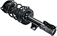 Front, Driver Side Fully Loaded Strut, Sedan