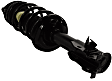 Front, Driver Side Fully Loaded Strut, Sedan