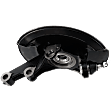 Front, Driver Side Steering Knuckle, With Bearing, With Dust Shield