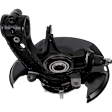 Front, Passenger Side Steering Knuckle, With Bearing, With Dust Shield