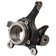 Front, Driver Side Steering Knuckle, Without Backing Plate, Without Bearing