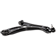 Front, Passenger Side, Lower Control Arm, with Ball Joint Assembly, USA Built Vehicle
