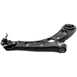 Front, Passenger Side, Lower Control Arm, with Ball Joint Assembly, USA Built Vehicle