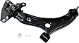 Front, Driver Side, Lower Control Arm, with Ball Joint Assembly