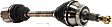 Front, Passenger Side Axle Assembly - Sold Individually