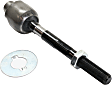Front, Driver or Passenger Side, Inner Tie Rod End, With 20 mm Thread At Steering Rack