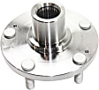Front, Driver or Passenger Side Wheel Hub, Without Bearing, 5 x 4.5 in. Bolt Pattern