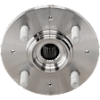 1998 Honda Civic - Front, Driver or Passenger Side Wheel Hub, 4 Lugs, Without Bearing