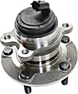 Front, Driver or Passenger Side Wheel Hub, With Bearing, With Sensor, 5 x 4.5 in. Bolt Pattern
