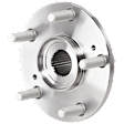 Front, Driver or Passenger Side Wheel Hub, Without Bearing, 5 x 4.5 in. Bolt Pattern