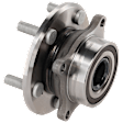 Front, Driver or Passenger Side Wheel Hub, With Bearing, 5 x 4.72 in. Bolt Pattern, 6 Cyl., 3.5L Engine, FWD