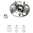 Rear, Driver or Passenger Side Wheel Hub, 5 Lugs, Without Bearing, 2.4L, 4Cyl
