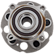 Rear, Driver or Passenger Side Wheel Hub, With Bearing, 5 x 4.5 in. Bolt Pattern, AWD