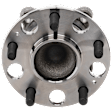2014 Honda Accord - Rear, Driver or Passenger Side Wheel Hub, 5 Lugs, With Bearing