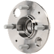 1994 Acura Integra - Rear, Driver or Passenger Side Wheel Hub, Non-ABS, 4 Lugs, With Bearing