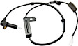 Rear, Driver Side ABS Speed Sensor FWD Sold individually