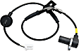 Rear, Driver Side ABS Speed Sensor, 6 Cyl., 3.5L Engine