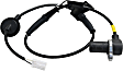 Rear, Driver Side ABS Speed Sensor, 6 Cyl., 3.5L Engine