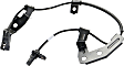 Rear, Driver Side ABS Speed Sensor, AWD